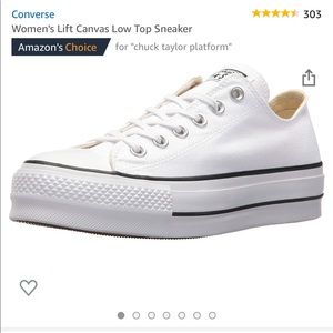 Converse Women’s Lift Low Top Sneaker